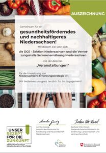 Vernetzungsstelle Seniorenernährung Niedersachsen (DGE)